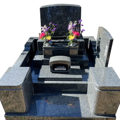 洋型墓石セットイメージ